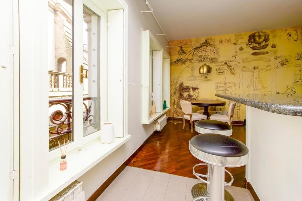 Apartamento Duomo Big House130Mq Vista Tempio Milán Exterior foto